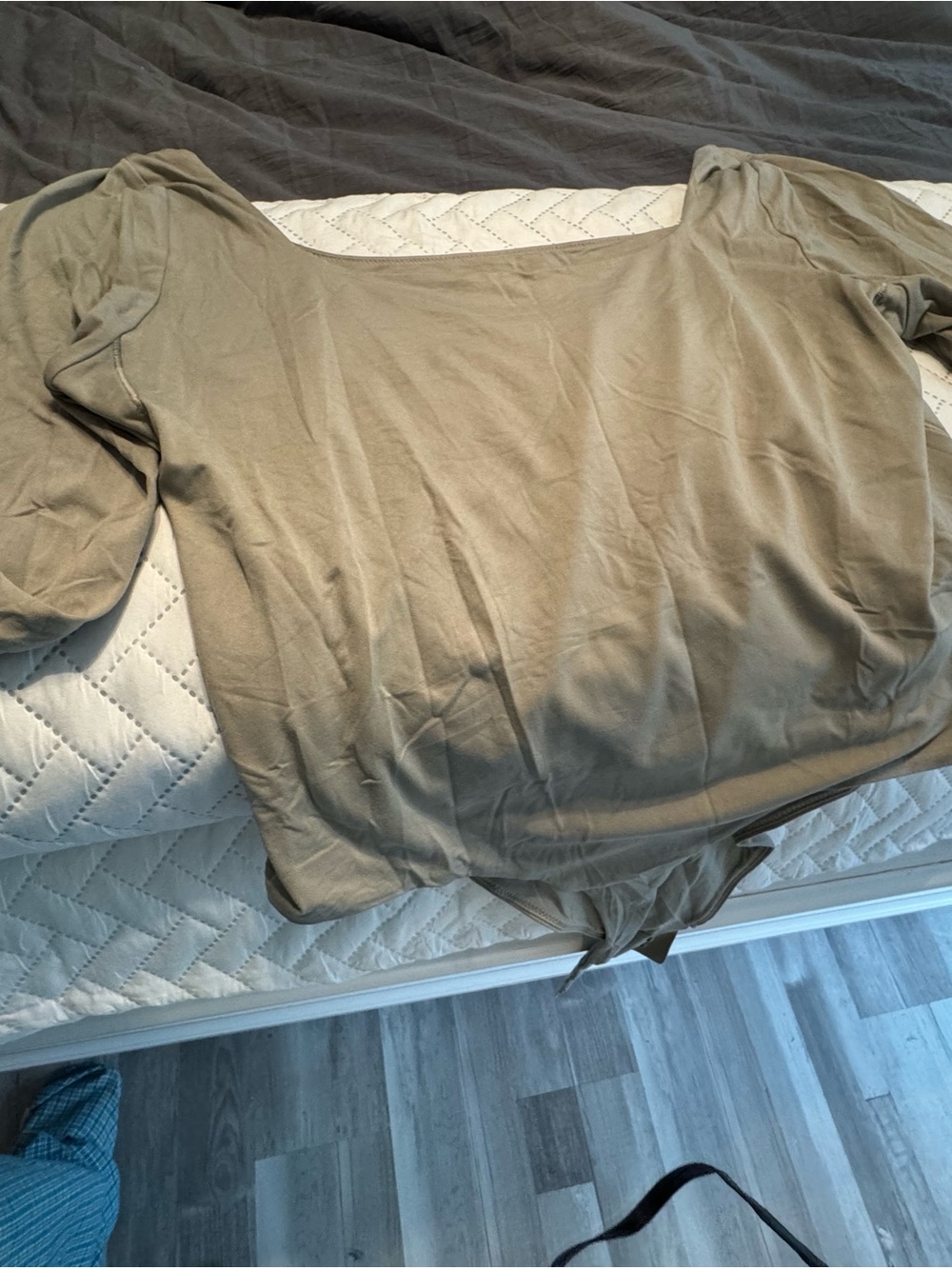 lululemon athletica Olive Tie-Front Crop Top